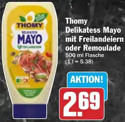 HIT Thomy Delikatess Mayo mit Freilandeiern oder Remoulade Angebot