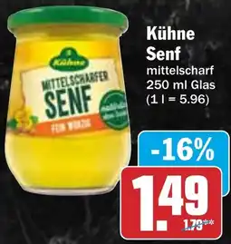 HIT Kühne Senf Angebot