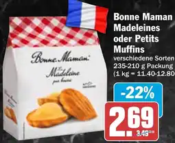 HIT Bonne Maman Madeleines oder Petits Muffins Angebot