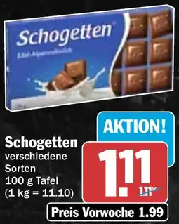 HIT Schogetten Angebot