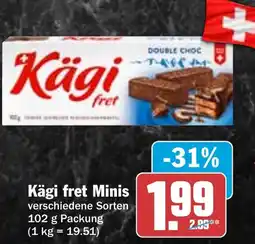 HIT Kägi fret Minis Angebot