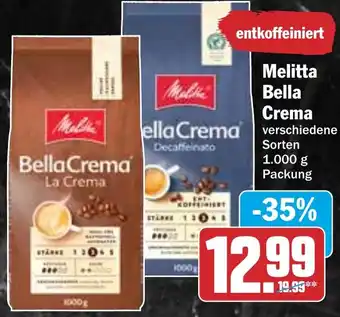 HIT Melitta Bella Crema Angebot