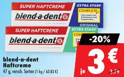 Mäc Geiz blend-a-dent Haftcreme Angebot