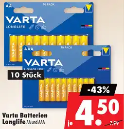 Mäc Geiz Varta Batterien Longlife Angebot