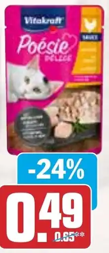 HIT Vitakraft Poésie Katzenfutter Angebot