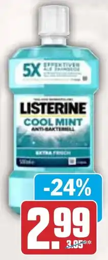 HIT Listerine Mundspülung Basis Angebot