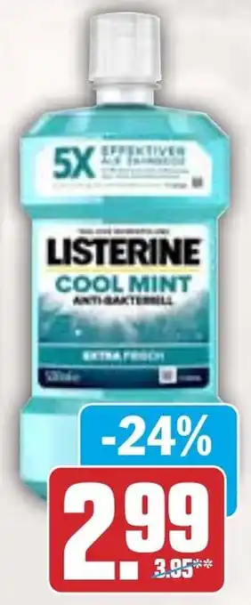 HIT Listerine Mundspülung Basis Angebot