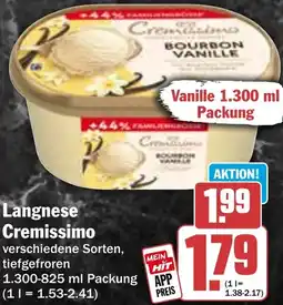 HIT Langnese Cremissimo Angebot