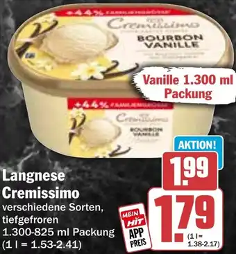 HIT Langnese Cremissimo Angebot
