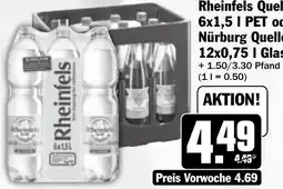 HIT Rheinfels Quelle oder Nürburg Quelle Angebot