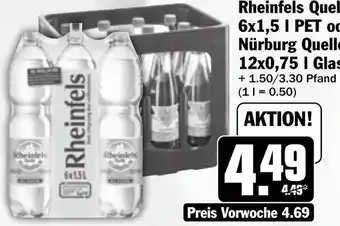 HIT Rheinfels Quelle oder Nürburg Quelle Angebot