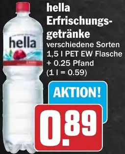 HIT hella Erfrischungsgetränke Angebot