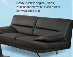 Möbel Inhofer Sofa 2 Sitzer Angebot