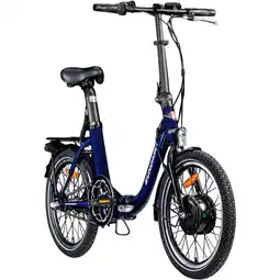 Netto Marken-Discount Zündapp ZXT20 E Bike 20 Zoll E Klapprad Tiefeinsteiger 3 Gang 145 - 185 cm blau Angebot