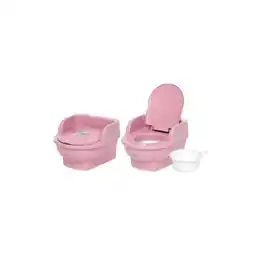 Netto Marken-Discount Lorelli Töpfchen Throne Handauflage, beweglicher Deckel herausnehmbarer Behälter rosa Wolke Angebot