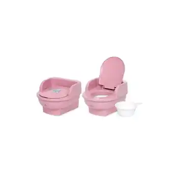 Netto Marken-Discount Lorelli Töpfchen Throne Handauflage, beweglicher Deckel herausnehmbarer Behälter rosa Wolke Angebot