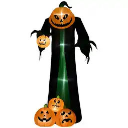 Netto Marken-Discount HOMCOM Aufblasbarer Halloweendekoration Polyester Angebot