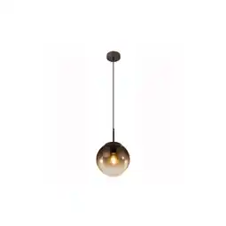 Netto Marken-Discount Hängelampe, Glas, rauchfarben, Durchmesser 20 cm, VARUS Angebot