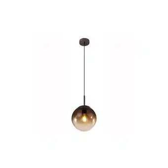 Netto Marken-Discount Hängelampe, Glas, rauchfarben, Durchmesser 20 cm, VARUS Angebot