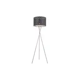 Netto Marken-Discount Stehleuchte, 3-Bein Stativ, Textil, silber grau, H 160 cm Angebot