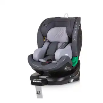 Netto Marken-Discount Chipolino i-Size Kindersitz Maximus (40 - 150 cm) Isofix Stützbein 360° drehbar grau Angebot