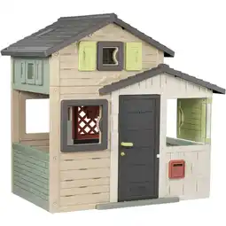 Netto Marken-Discount Smoby Gartenspielgerät Life Spielhaus Evo Friends Angebot
