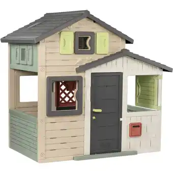 Netto Marken-Discount Smoby Gartenspielgerät Life Spielhaus Evo Friends Angebot