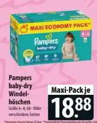 Famila Nord Ost Pampers baby-dry Windelhöschen Angebot