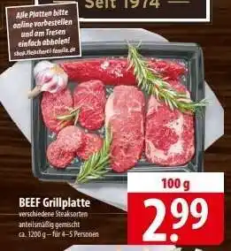Famila Nord Ost BEEF Grillplatte Angebot