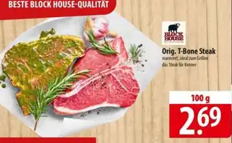 Famila Nord Ost Orig. T-Bone Steak Angebot