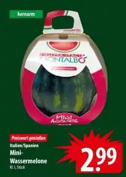 Famila Nord Ost Mini- Wassermelone Angebot
