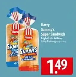 Famila Nord Ost HARRY Sammy's Super- Sandwich Angebot