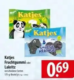 Famila Nord Ost Katjes Fruchtgummi oder Lakritz Angebot