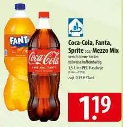 Famila Nord Ost Coca-Cola, Fanta, Sprite oder Mezzo Mix Angebot