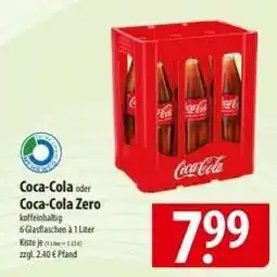 Famila Nord Ost Coca-Cola oder Coca-Cola Zero Angebot