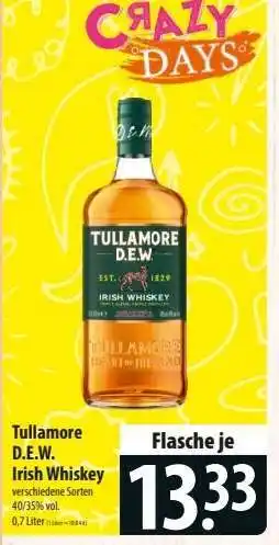 Famila Nord Ost TULLAMORE D.E.W. Irish Whiskey Angebot
