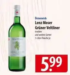 Famila Nord Ost Lenz Moser Grüner Veltliner Angebot