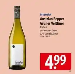 Famila Nord Ost Austrian Pepper Grüner Veltliner Angebot