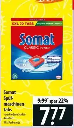 Famila Nord Ost Somat Spülmaschinentabs Angebot