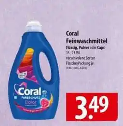 Famila Nord Ost Coral Feinwaschmittel Angebot