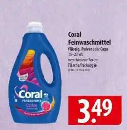 Famila Nord Ost Coral Feinwaschmittel Angebot