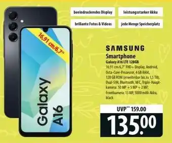 Famila Nord Ost Samsung Smartphone Galaxy A16 LTE 128GB Angebot