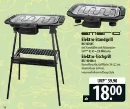 Famila Nord Ost Elektro-Standgrill Angebot
