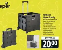 Famila Nord Ost Faltbarer Einkaufstrolley Angebot