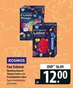 Famila Nord Ost KOSMOS Fun Science Angebot