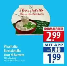 Famila Nord Ost Viva Italia Stracciatella Cuor di Burrata Angebot