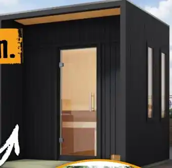 Hornbach Karibu Saunahaus Presto Angebot