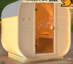 Hornbach Karibu Fasssauna Vamos Angebot