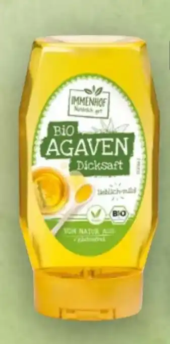 Handelshof Immenhof Bio Agaven Dicksaft Vegan Angebot
