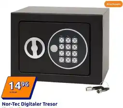 Action Nor-Tec Digitaler Tresor Angebot